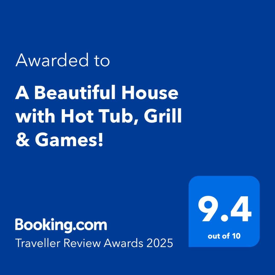 A Beautiful House With Hot Tub, Grill & Games! Villa Las Vegas Buitenkant foto